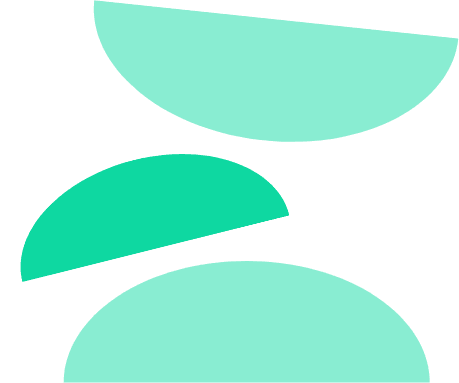 Illustratie groene figuren